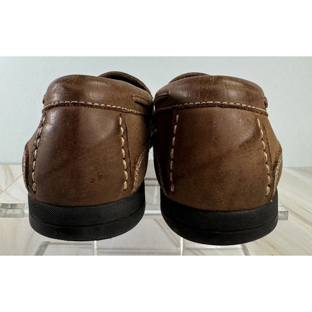 Dockers Men's Shoes Brown Suede Sz 9M Tasseled Loafer Slip-On Casual 90-7037 EUC